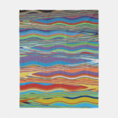 Verticel tapijt Abstract 12, 2018 | SVP-Afbeelding Fleece Deken (Voorkant)