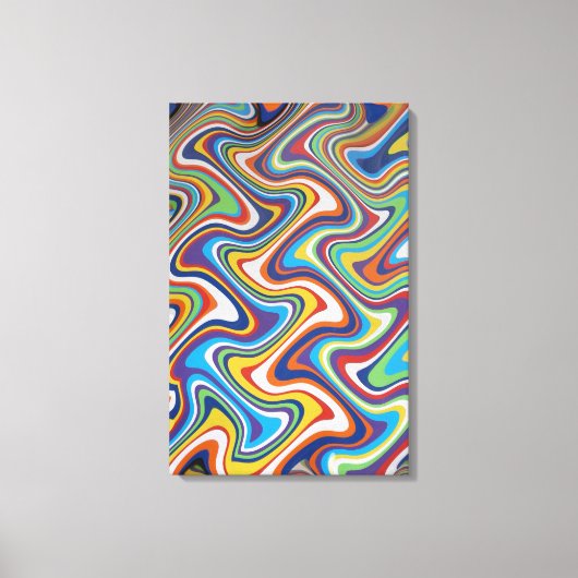 Verticle tapijt Abstract 6, 2018 | SVP-Afbeeldinge Canvas Afdruk (Voorkant)