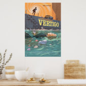 VERTIGO (1958) - MOVIE POSTER (Keuken)