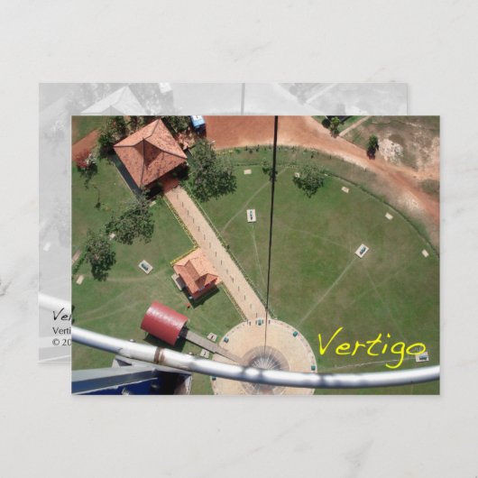 Vertigo Briefkaart (Voorkant / Achterkant)