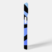 Vertigo - Zwart en Blauw - Gepersonaliseerd Case-Mate iPhone Case (Achterkant / Rechts)