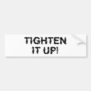 VERTIJD HET! BUMPERSTICKER