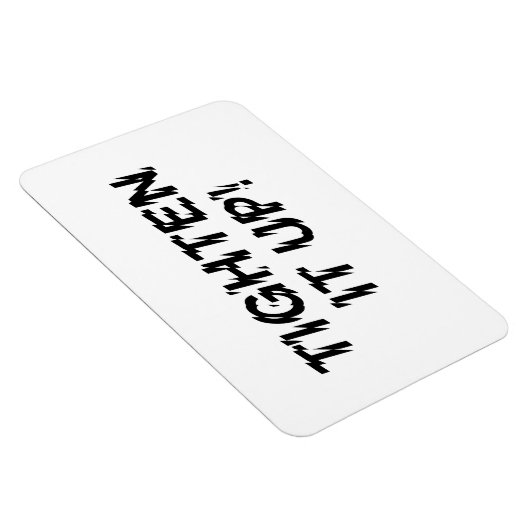 VERTIJD HET! MAGNEET (Rechterzijde)