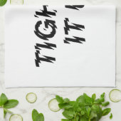 VERTIJD HET! THEEDOEK (Gevouwen)