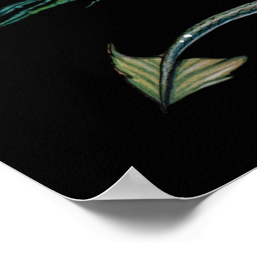 Vertogen groot Poster van Molly Harrison (Hoek)