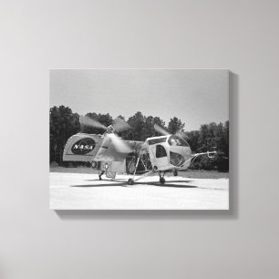 Vertol VZ-2 (model 76) Canvas Afdruk