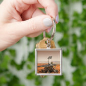 Vertolking van Mars Rover door kunstenaars Sleutelhanger (Hand)