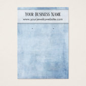 Vertonende Kaart voor geknepen blauwe oorhouder (Voorkant)