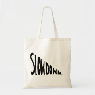 Vertraag Tote Bag