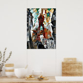 Vertraging - de Rode Tower Poster (Keuken)