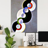 Vertraging - eindeloos ritme poster (Thuiskantoor)