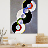 Vertraging - eindeloos ritme poster (Keuken)