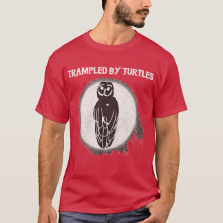 Vertrapte Byurtles tour band meisje meisje meisje T-shirt