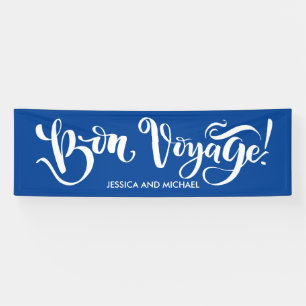 Vertrek Groet Vaandel Spandoek