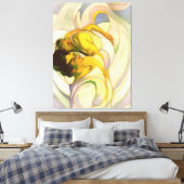 Vertrek naar een andere wereld Abstracte kunst Canvas Afdruk (Insitu (Slaapkamer))