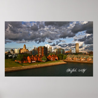 Vertrokken met een kans op Buffalo. Poster