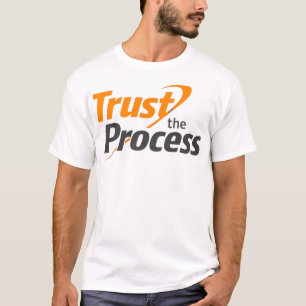 Vertrouw De Proces Gym Motiverende Heren T-Shirt O