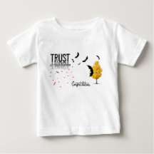 Vertrouw De Reis Baby T-Shirt - Inspirerend Peuter