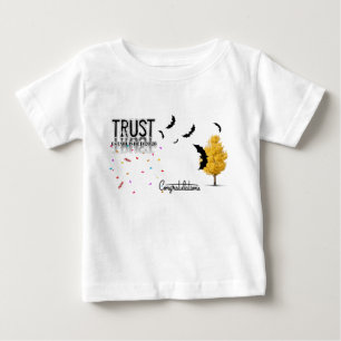 Vertrouw De Reis Baby T-Shirt - Inspirerend Peuter