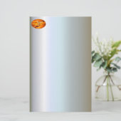 Vertrouw God met Dove in Hand Briefpapier (Staand voorkant)