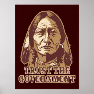 Vertrouw het Poster van de regering