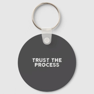 Vertrouw Het Proces Srts Slogan Motiverend Sleutelhanger