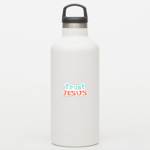 ‘Vertrouw JESUS’ Christelijke Quote Sticker