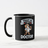 Vertrouw me als dokter T-Shirt Mok (Links)