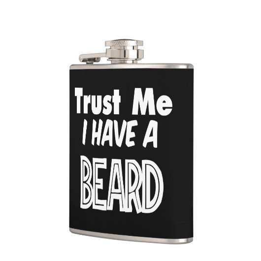 Vertrouw me dat ik een biefstuk heb. heupfles (Links)