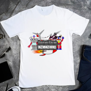 Vertrouw me dat ik een Engineer LCD Style T-shirt