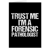 Vertrouw me dat ik een forensische patholoog ben (Voorkant)