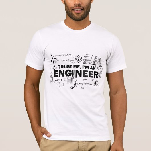 Vertrouw me dat ik een ingenieur Shirt ben (Voorkant)