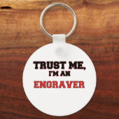 Vertrouw me dat ik een Mijn graver ben Sleutelhanger (Voorkant)