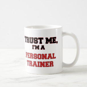 Vertrouw me dat ik een mijn persoonlijke trainer b koffiemok