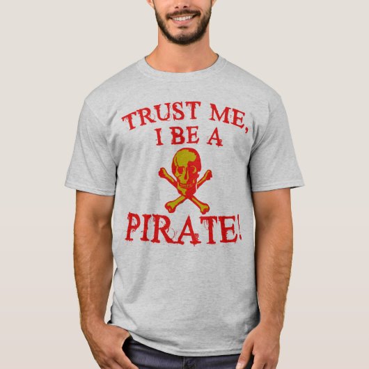Vertrouw me dat ik een Pirate T shirten en Mokken  T-shirt (Voorkant)