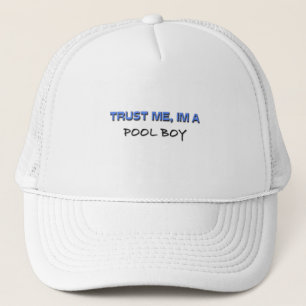 Vertrouw me dat ik een Pool Boy ben Trucker Pet