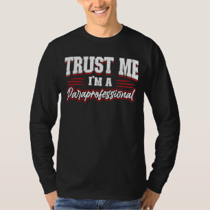 Vertrouw me dat ik een vakman ben t-shirt