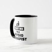 Vertrouw me dat ik fysiotherapeut ben mok (Voorkant links)