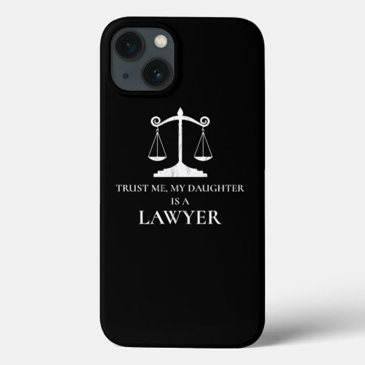 Vertrouw me dat mijn dochter een advocaat is Case-Mate iPhone case (Achterkant)