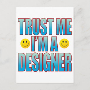 Vertrouw me Designer Life B Briefkaart