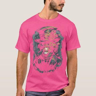 Vertrouw me Doctor Black Letter Pest Doctor Steamp T-shirt