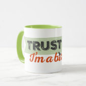 Vertrouw me. Ik ben een Birder! Lint Mok (Voorkant links)