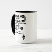 Vertrouw me. Ik ben ingenieur Mok (Voorkant links)