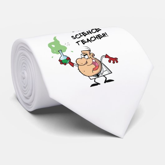 Vertrouw me... Ik ben leraar wetenschap Stropdas (Opgerold)