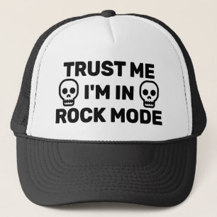 Vertrouw Me - Ik Sta In Rock Modus™ Trucker Hoed Pet