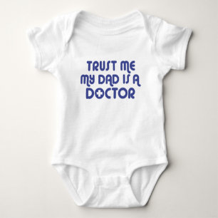 Vertrouw me Mijn vader is een Doctor Pacifier Romper