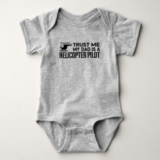 Vertrouw me mijn vader is een helikopterpiloot Bab Romper