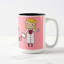 Vertrouw me, ook tweekleurige koffiemok