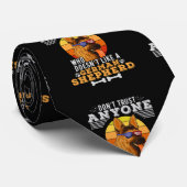 Vertrouw niet dat iemand niet zoals een Duitse her Stropdas (Opgerold)