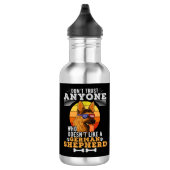 Vertrouw niet dat iemand niet zoals een Duitse her Waterfles (Rechts)